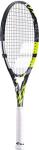 Babolat Pure Aero Lite Tennis Racquet (4" Grip) Strung with 16g White Syn Gut at Mid-Range Tension