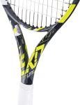 Babolat Pure Aero Lite Tennis Racquet (4" Grip) Strung with 16g White Syn Gut at Mid-Range Tension