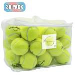 Magicorange Tennis Balls, 30 Pack Advanced Training Tennis Balls Practice Balls, Pet Dog Playing Balls, Come with Mesh Bag for Easy Transport, Good for Beginner Training Ball (Green)