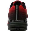 ikunka Men's Fashion Sneakers Lightweight Breathable Extra Wide Walking Shoes Tennis Cross Training Shoe Non Slip Trail Running Shoes（Black Red 11）