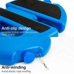 Portable Tennis Rebound Trainer with 3 Balls