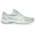 ASICS Women's Game FlyteFoam Tennis Shoes, 8, Lichen Rock/White
