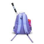 Thorza Tennis Backpack for Women (Purple) – Lightweight Tennis Racket Bag Includes Hook and Stores 2 Rackets, Balls, and Sports Gear – Backpack Only.