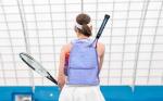 Thorza Tennis Backpack for Women (Purple) – Lightweight Tennis Racket Bag Includes Hook and Stores 2 Rackets, Balls, and Sports Gear – Backpack Only.