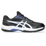 ASICS Kid's Gel-Game Grade School Tennis Shoes, 5, Black/White