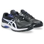 ASICS Kid's Gel-Game Grade School Tennis Shoes, 5, Black/White