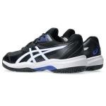 ASICS Kid's Gel-Game Grade School Tennis Shoes, 5, Black/White
