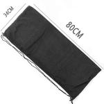 Yingkoo Tennis Racket Bag Drawstring portable backpack sports goods storage flannel multi-purpose tennis Racket Drawstring Bags Professi, Carry-on 10-Inch, Black