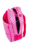 Thorza Tennis Backpack for Women (Pink) – Lightweight Tennis Racket Bag Includes Hook and Stores 2 Rackets, Balls, and Sports Gear – Backpack Only.
