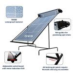 Ksports Tennis Rebounder Net – Multi Racket Sports Trainer for Tennis, Pickleball, Padel, Squash & Racquetball – Quick Assembly, Portable with Carry Bag (Blue, Large)