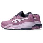 ASICS Women's Gel-Resolution X Tennis Shoes, 7.5, UBE/White