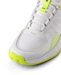WILSON Women's Intrigue Tour Tennis Sneaker, White/Safety Yellow/Navy Blazer, 8.5