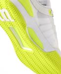 WILSON Women's Intrigue Tour Tennis Sneaker, White/Safety Yellow/Navy Blazer, 8.5