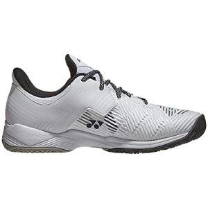 YONEX Men's Power Cushion Sonicage 2 Wide Tennis Shoes, White (US Size 11.5)
