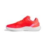 adidas Womens Defiant Speed 2 Tennis, Lucid Red/Zero Metallic/Lucid Pink, 10