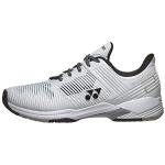 YONEX Men's Power Cushion Sonicage 2 Wide Tennis Shoes, White (US Size 11.5)