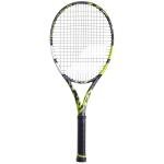 Babolat Pure Aero Tennis Racquet - Strung with 16g White Syn Gut at Mid-Range Tension (4 3/8" Grip)