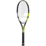 Babolat Pure Aero Tennis Racquet - Strung with 16g White Syn Gut at Mid-Range Tension (4 3/8" Grip)