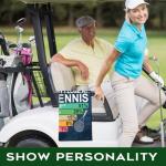 rofiowa Why I Lose at Tennis Polyester and Cotton Blend Printed Sports Towel, Funny Tennis Accessories Gifts for Women Men Her Dad Mom, Ten NIS Lover Birthday Gifts, Father's Day Present