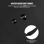 NEEWER Tennis Bag for Men/Women, Hold Up to 2 Rackets, Water Resistant 1000D PU Tennis Ball Pickleball Racquetball Backpack with Shoe Compartment, Side Pocket, Accessories Pockets, Fence Hook, TB02B