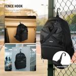 NEEWER Tennis Bag for Men/Women, Hold Up to 2 Rackets, Water Resistant 1000D PU Tennis Ball Pickleball Racquetball Backpack with Shoe Compartment, Side Pocket, Accessories Pockets, Fence Hook, TB02B