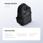 NEEWER Tennis Bag for Men/Women, Hold Up to 2 Rackets, Water Resistant 1000D PU Tennis Ball Pickleball Racquetball Backpack with Shoe Compartment, Side Pocket, Accessories Pockets, Fence Hook, TB02B