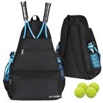 ACOSEN Large Tennis Backpack for Rackets and Gear