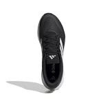 adidas Men's Run Falcon 5 Wide, Black/White/Black, 14