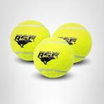 Franklin Pet Supply Co. Squeaky Dog Tennis Balls - Ready Set Fetch Dog Toy Tennis Balls with Squeaker - Perfect Pet Toy Fetch Ball for Small, Medium + Large Dogs - 3 Pack