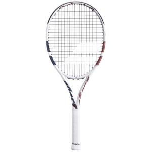 Babolat Boost Drive Strung Tennis Racquet, White (4 1/4" Grip)