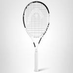 HEAD Metallix Attitude Pro White Tennis Racket - Pre-Strung Adult Tennis Racquet for Control and Maneuverability