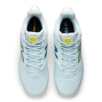 New Balance Women's Coco CG2 Tennis Shoe, Quarry Blue/Firefly/Chrome Blue, 7.5 M