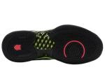 K-Swiss Men's Hypercourt Express 2 Tennis Shoe Tennis Shoe, Black/Soft Neon Green/Neon Lava, 10.5 W