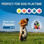 LITIAN 20 Pack Tennis Balls Bulk for Practice and Dog Play – Durable Felt & Natural Rubber Pressureless Tennis Balls with Mesh Bag– Consistent Bounce, All Court Surfaces