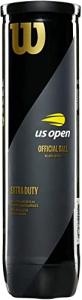 WILSON US Open Tennis Balls - Extra Duty, Single Can (4 Balls)