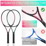 Pro Tennis Racket for Adults, 2 Player 27 inch Speed Tennis Racquet Acceptable for Beginner and Professional with 3 Tennis Balls, 2 Vibration Dampes, 2 Overgrips, Tennis Bag