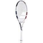 Babolat Boost Drive Strung Tennis Racquet, White (4" Grip)