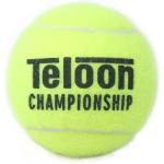 Teloon Championship Tennis Balls - Extra Duty - Regular Duty Felt Pressurized Tennis Balls (2 Cans, 6 Balls)
