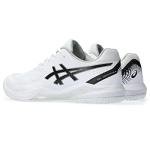 ASICS Men's Gel-Dedicate 8 Tennis Shoes, 10, White/Black
