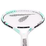 Teloon Recreational Adult Tennis Rackets-27 inch Tennis Racquet for Men and Women College Students Beginner Tennis Racket. (V10-White and Green)
