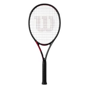 Wilson Clash 100L V3 Strung Adult Performance Tennis Racket - Grip Size 2-4 1/4", Strung with Sensation 16 Natural at Mid Range Tension