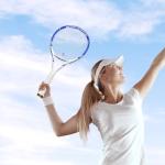 Pro Tennis Racket for Adults, 2 Player 27 inch Speed Tennis Racquet Acceptable for Beginner and Professional with 3 Tennis Balls, 2 Vibration Dampes, 2 Overgrips, Tennis Bag (Blue)