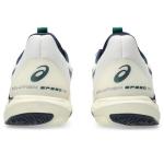 ASICS Men's Solution Speed FlyteFoam 3 Tennis Shoes, 11.5, Cream/Midnight