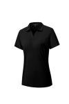 Women's Polo Shirts Short Sleeve Quick Dry UPF 50+ Sun Protection Business Casual Collared Shirt Tennis Golf Shirt Work Tops (BK XL) Black-Xin