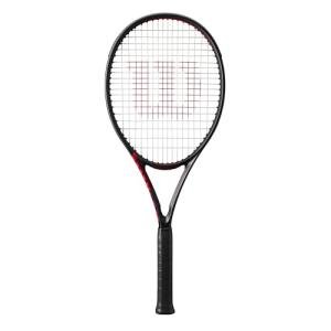 Wilson Clash 100 V3 Strung Adult Performance Tennis Racket - Grip Size 2-4 1/4", Strung with Sensation 16 Natural at Mid Range Tension