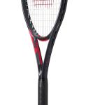 Wilson Clash 100 V3 Strung Adult Performance Tennis Racket - Grip Size 2-4 1/4", Strung with Sensation 16 Natural at Mid Range Tension