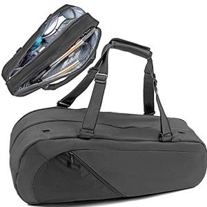 Athletico Tennis and Racketball Bag - Black