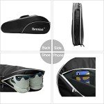 Tannius Lightweight Tennis Racket Bag with Compartments