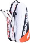 Babolat Pure Strike 4th Gen Racquet Holder x6 Tennis Bag (White/Red)
