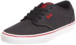 Vans Men's Atwood Canvas Trainers Sneaker, Black/Chili, 10.5 M US